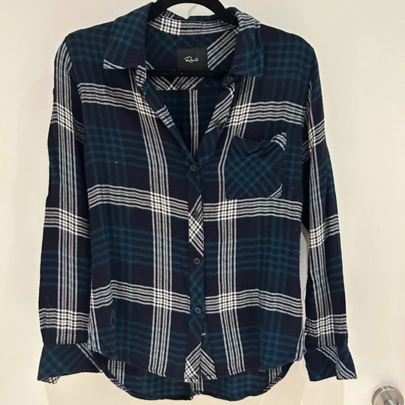 Rails plaid flannel button down - Picture 1 of 2